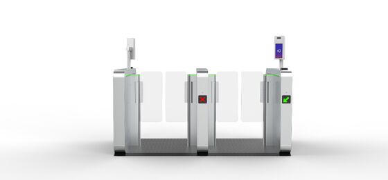 kopen 1400 X 10 X 1000 mm Kasgrootte Snelheidspoort Barrière Draaibord Aangedreven door DC 24 V Servo Drive online manufacture