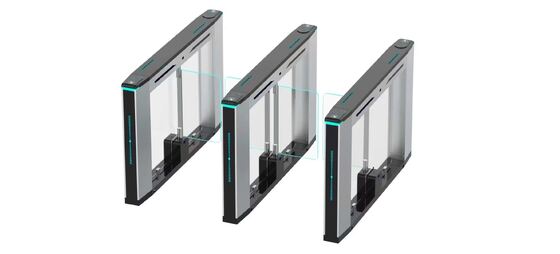 kopen Fitness Center Entry Swing Barrier Rfid Qr Code Reader Access Control Solution Gym Machine Swing Barrier Speed Gate online manufacture