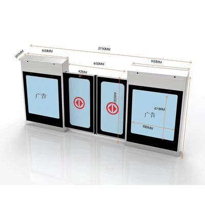 kopen Automatische schuifdeur van roestvrij staal voor hogesnelheidsstations met advertentie-schermen online manufacture