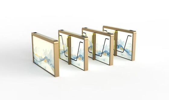 kopen Hete Verkoop 304 Roestvrijstalen Speed Gate Hoge Snelheid 0,2s Laag Geluidsniveau Servomotor Toegangscontrole Draaikruizen online manufacture