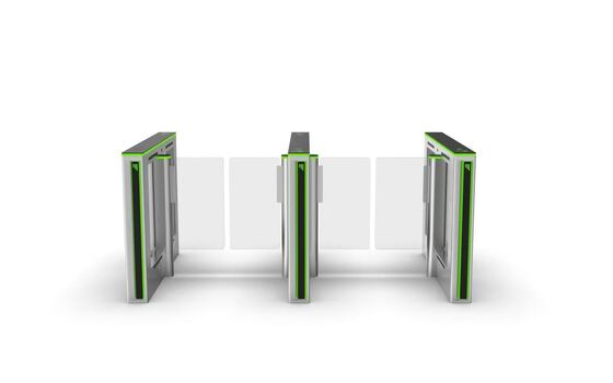 kopen Voetgangersdraaiwiel Hoogwaardige automatische hogesnelheidspoort Vingerafdruk QR-code Toegangscontrole online manufacture