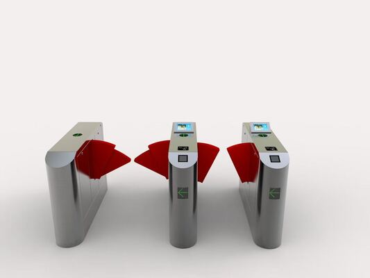 kopen Smart Speed Pedestrian Control Flap Barrier Gate voor supermarkt draaibank online manufacture