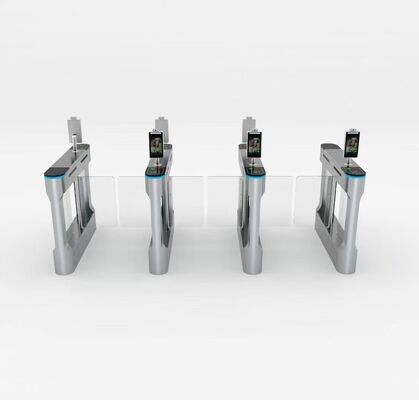 Kopen DC-borstelloze motor efficiënte toegangscontrole draaiende swingpoort voor kantoorgebouwen online manufacture