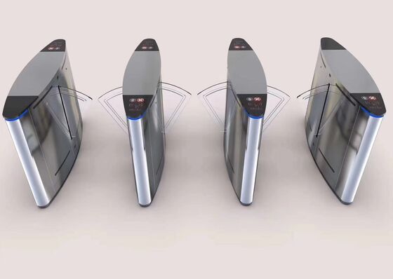 kopen Gehandicapte Voetgangers Directe Aandrijving 316SS Flap Barrier Toegangspoort online manufacture