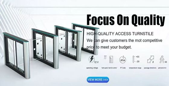 Goede prijs Speed Gate Draaipoort met Richtingaanwijzer en LED-verlichting om de doorgangsstatus duidelijk weer te geven en de gebruikerservaring te verbeteren online