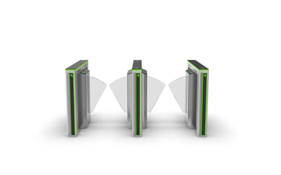 Goede prijs Gezichtsherkenning Qr-code Flap Barrier Draaiwiel Anti-clip en Anti-tailgating Security Draaiwiel Poort voor school online