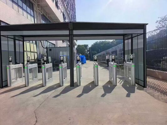 Goede prijs Tourniquet Poort Gezichtsherkenning Toegangscontrole Deur Beveiligd toegangssysteem van fabrikant online