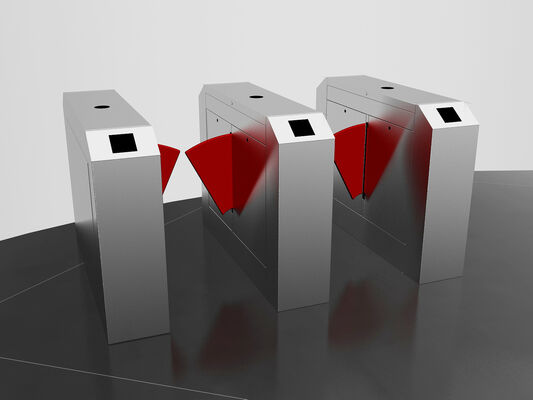 Goede prijs RFID-toegang SS316 Flap Barrier Turnstile voor metrostations online