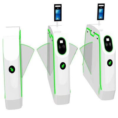 Goede prijs 650 mm Pass Breedte Flap Barrier Draaien voor het metrostation online