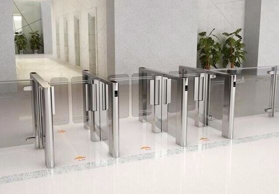 Goede prijs 800mm Brede de Veiligheidsturnstile van de Steegsus304 Halve Hoogte Poort online