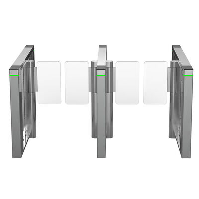 MF Card Access Security Draaiwielpoort SUS304 Slim Swing Barrier Draaiwiel