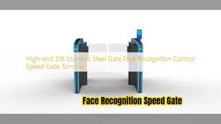 Gezichtsherkenning Speed ​​Gate-beveiligingsoplossing